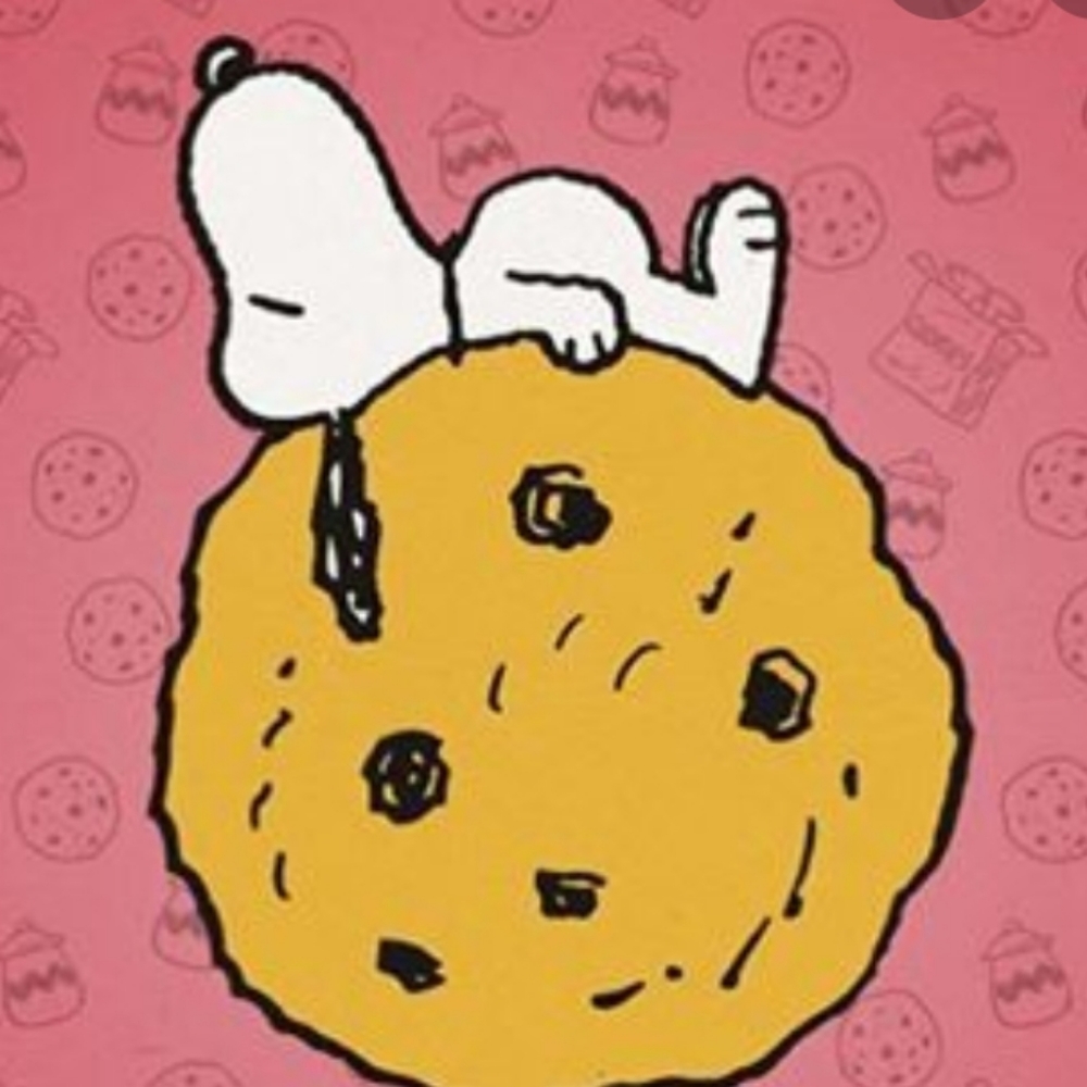 Snoopy on a cookie